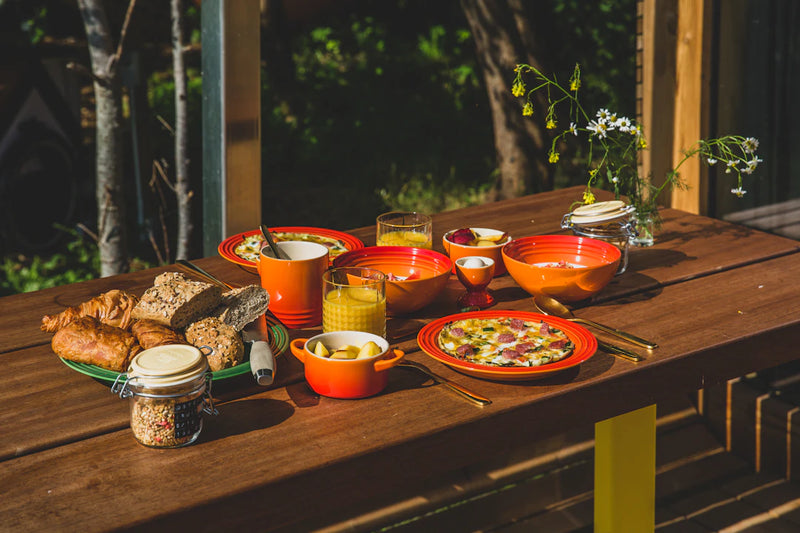 Tafelaankleding in de tuin Buitendiner met stijl