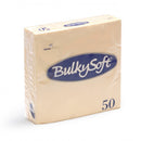 Tissue Servetten 33x33 1/4 vouws, Kleur creme doos a 1.200 Stuks. - Lanza Tafelaankleding