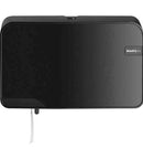 Quartz Line Duo Toilettenpapierhalter Schwarz