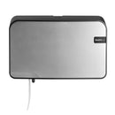 Quartz Line Duo Toilet Roll Holder Silver