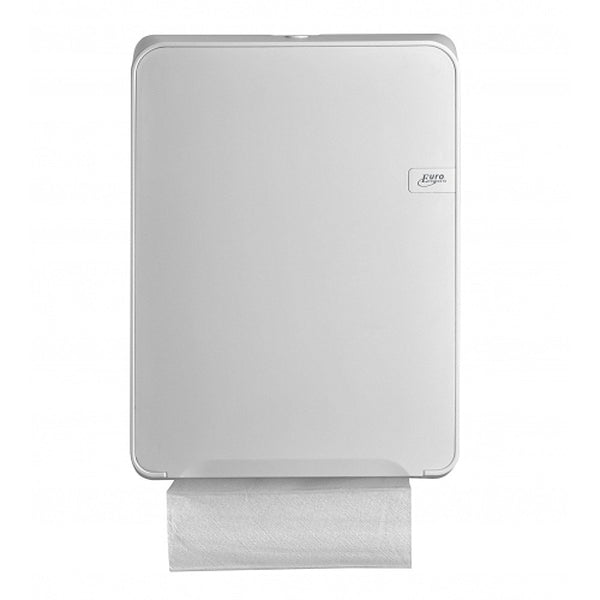 Quartz Line Folding towel dispenser C-fold and multifold White