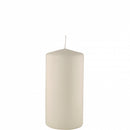 Mammoetkaars, Ivoor, ø100x200 mm, doos a 12 stuks. - Lanza Tafelaankleding