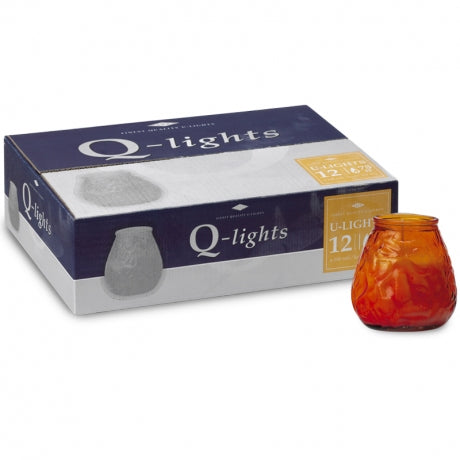 Lowboy Qlights Original U-lights Oranje 12 stuks - Lanza Tafelaankleding