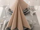Servetten 40x40, Stockholm Stone, Airlaid, doos a 300 Stuks. - Lanza Tafelaankleding