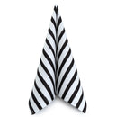 Airlaid Servetten Motief Bea Zwart, 40x40 1/4 vouw doos a 300 stuks - Lanza Tafelaankleding