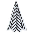 Airlaid Servetten Motief Bea Zwart, 40x40 1/4 vouw doos a 300 stuks - Lanza Tafelaankleding