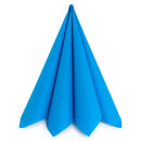 Airlaid Servetten Aquablauw 40x40cm 1/4 vouw - Lanza Tafelaankleding