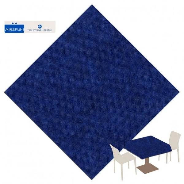 Airspun tablecloth 120x120, Blue box of 100 Pieces.