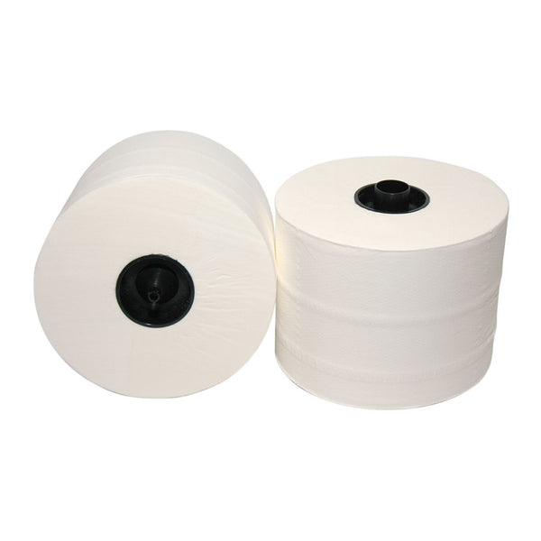 Toilet paper Euro with cap, cellulose - 3 ply