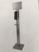 Floor Standard Soap Dispenser, excl. dispenser, excl. information board.