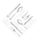 Servetten Zilver Heidelberg 40x40, Airlaid, doos a 600 stuks. - Lanza Tafelaankleding