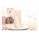 Airlaid Servetten Motief Lias, 40x40 1/4 vouw doos a 300 stuks - Lanza Tafelaankleding