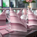 Airlaid Servetten Motief Lagos, 40x40 1/4 vouw doos a 300 stuks - Lanza Tafelaankleding