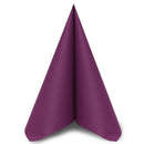 Airlaid Servetten Aubergine 40x40cm 1/4 vouw - Lanza Tafelaankleding