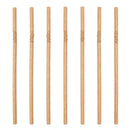 Buigrietjes Papier Bruin "100% Fair" Ø 6 x 240mm