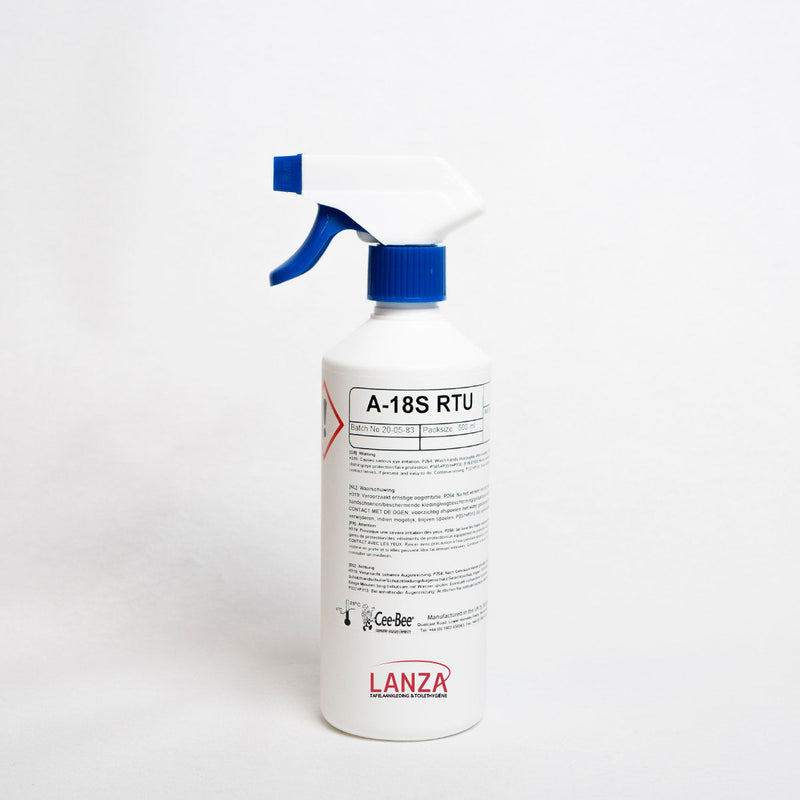 Oppervlakten desinfect 500ml Triggerspray Light Lemon Cee-Bee A-18S RTU