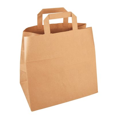 Carrier Bags Paper Brown 320 x 160 x 270mm