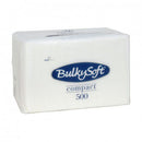 Tissue Servetten 33x33 1/4 eenlaags , wit doos a 3000 Stuks. - Lanza Tafelaankleding