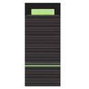 Bestekpochette Lima Pistache 23 x 39, doos a 600 stuks - Lanza Tafelaankleding