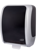 Handtuchspender Handbuch Schwarz Silber