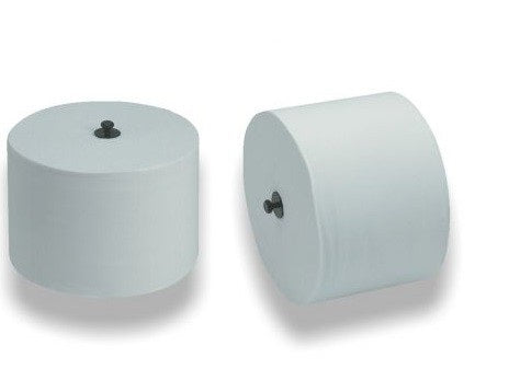 Toilettenpapier Lanza TP100 9,8 x 100, Zellstoff 2 Schichten, Karton mit 32 Rollen.