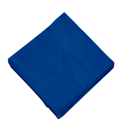 Tissue Servetten Blauw 40x40 1/4 Vouw 2 laags, doos a 2.400 Stuks. - Lanza Tafelaankleding