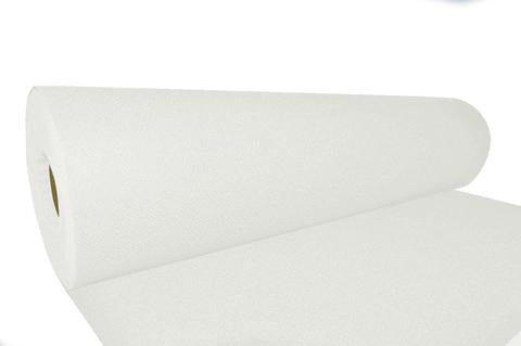 Airlaid tafelkleed (wit) op rol 1,20cm x 40 Mtr. - Lanza Tafelaankleding